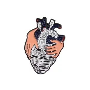 Fully charged   Heart pin
