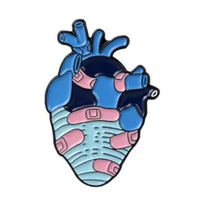 Bandaid heart pin