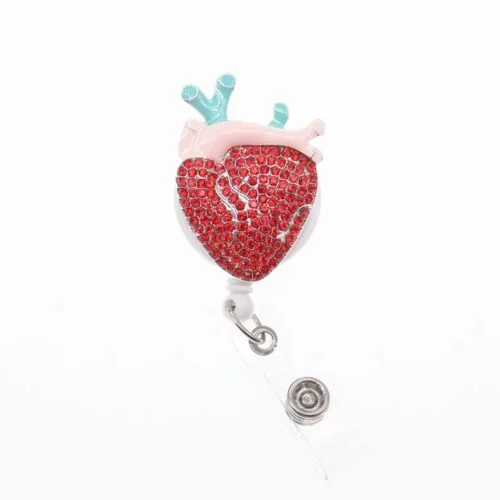 3D Heart Badge Holder