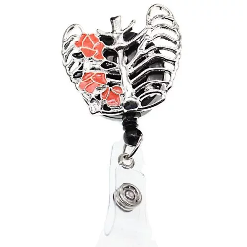 Rib Cage Badge Holder