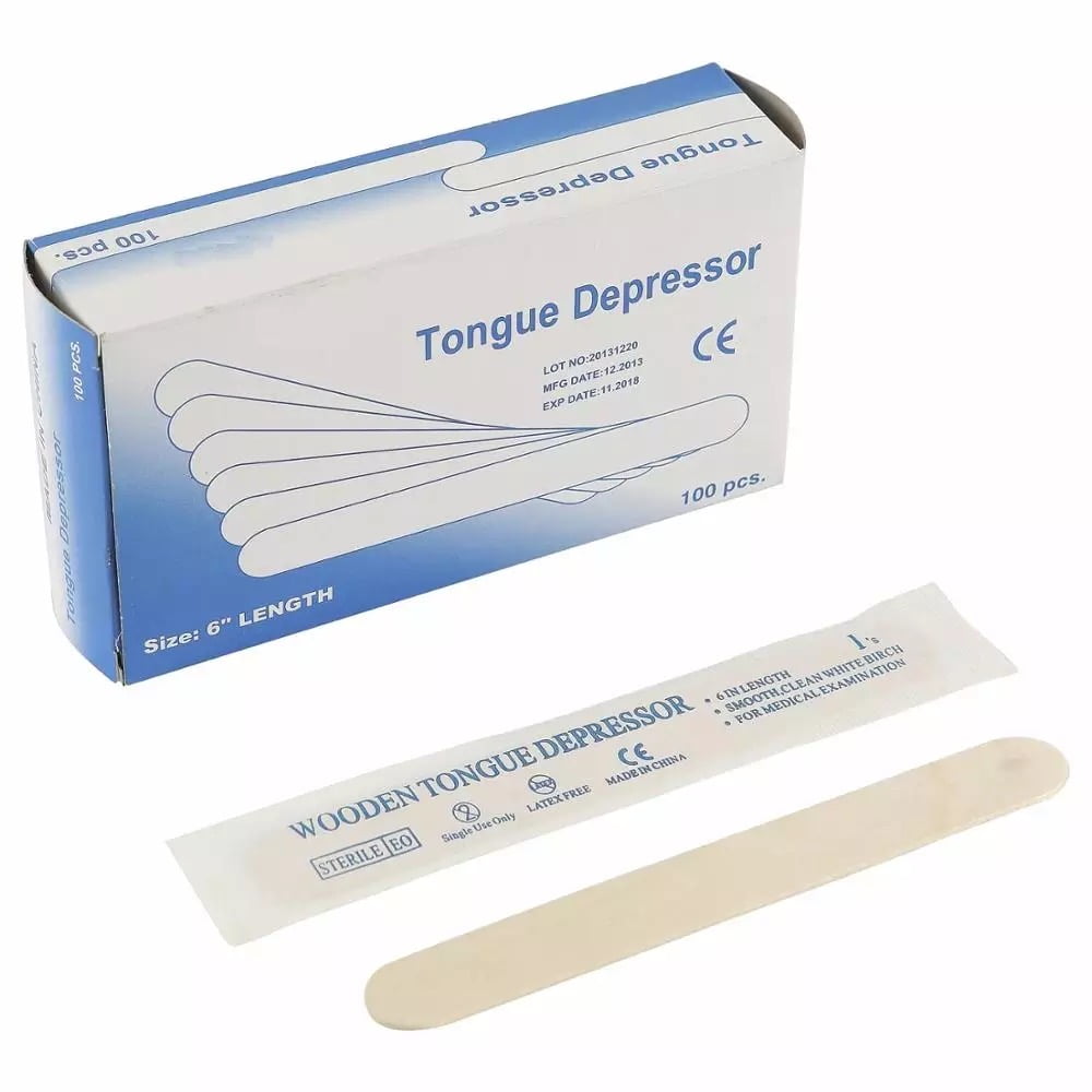 Sterile Tongue depressor (pack of 100) MedicoStore مدكو ستور