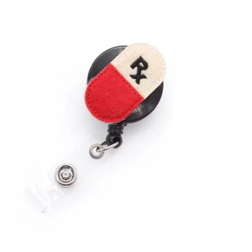 Rx Pill (Pharmacy) Badge Holder