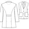 Grey's Anatomy - 2 Pocket Stretch Women's Lab Coat