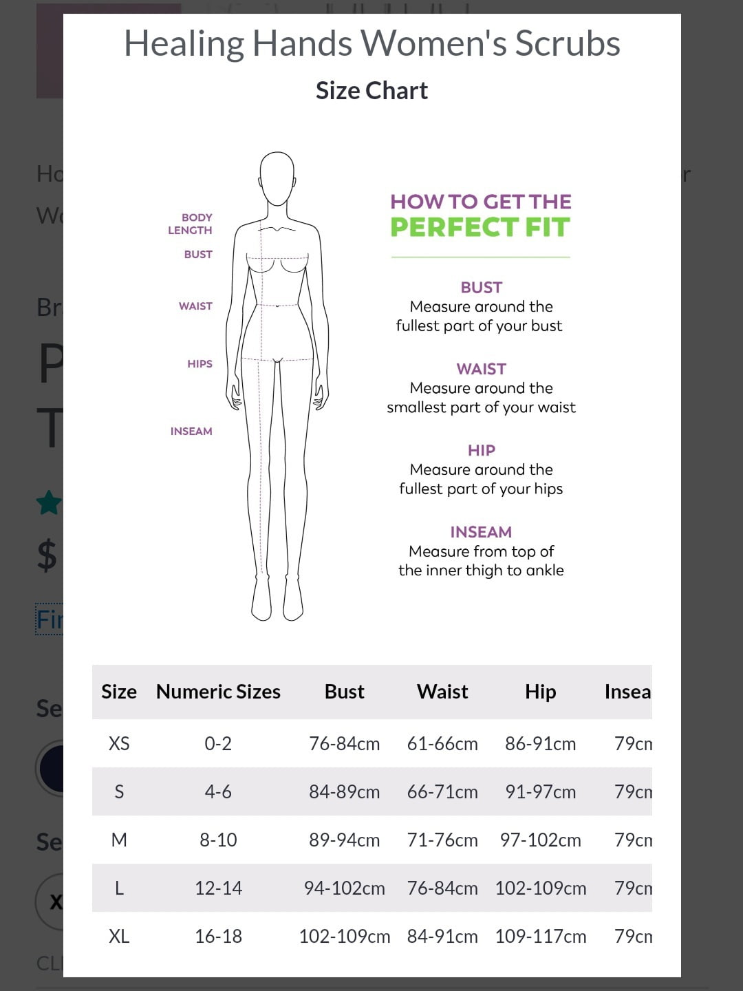 FAQ Find your size step 2
