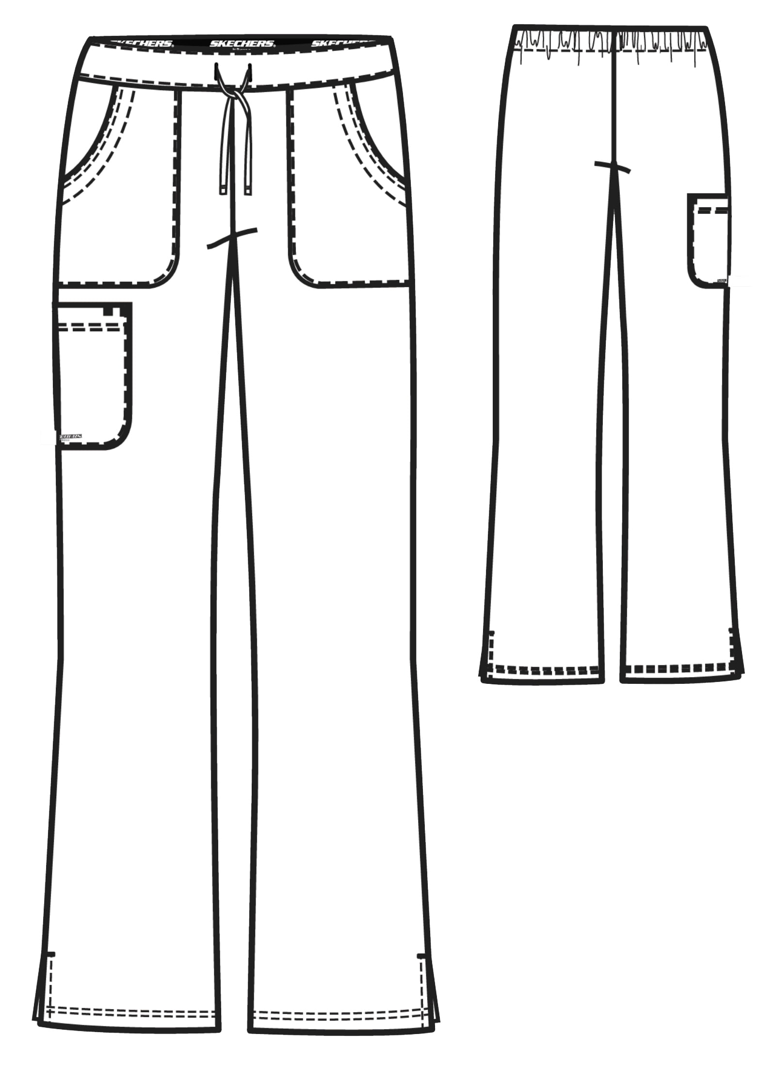 Skechers - Reliance Women's Scrub Pant Sketch