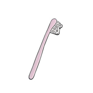 Tooth Brush Pin