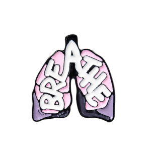 Breath Lung Pin