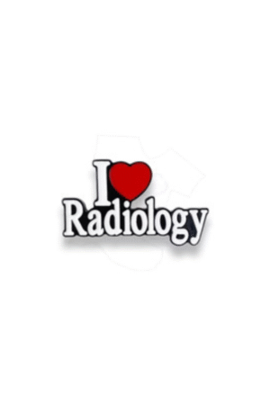 I love Radiology pin