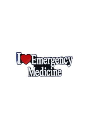 I love Emergency Medicine pin