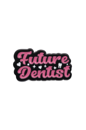 Pink Future dentist pin