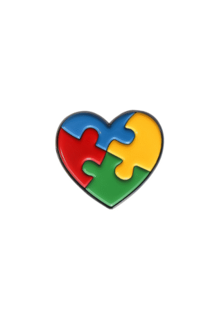 Autism awareness pin