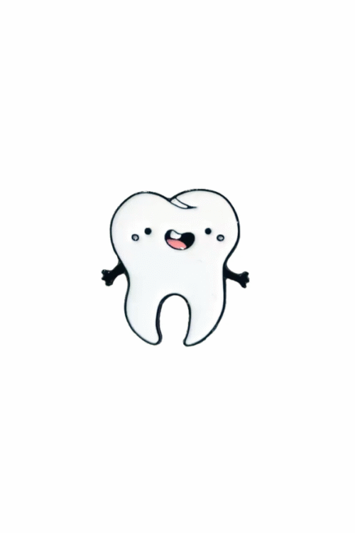 Cute milk tooth pin