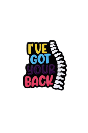 I’ve Got Your Back Colored Pin