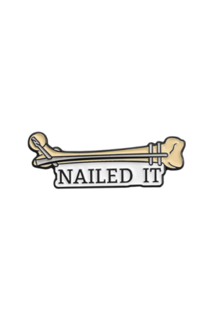 Nailed it pin